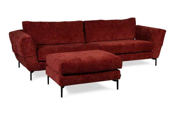 SITS Gustav XL 3-zitsbank met poef - Materiaal