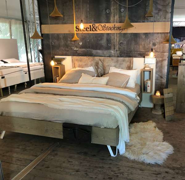 Steel & Stockings Montmartre bed - 180x200 - Materiaal