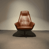 bert plantagie Zyba High fauteuil  - Materiaal