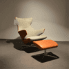 Gealux Evolution 2015 relaxfauteuil met poef - Materiaal