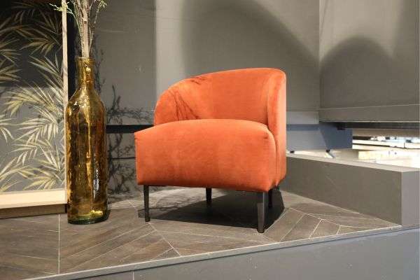 Hofstede Raanhuis Gentle Copper fauteuil - Materiaal