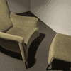 Pode Transit Two fauteuil met poef - Materiaal
