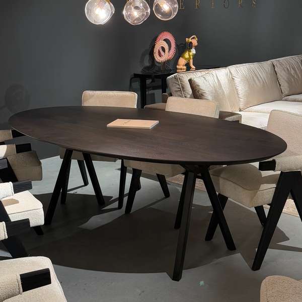 Richmond Interiors Joost eettafel - 120x220 - Materiaal