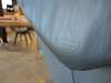 Poltrona Frau Mamy Blue fauteuil met poef - Materiaal