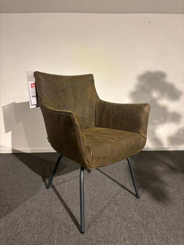 LABEL vandenberg Chief Low eetkamerstoel - Materiaal