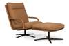 Leolux Kudo fauteuil met poef - Materiaal