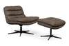 DMO Collection Mixsit fauteuil met poef - Materiaal