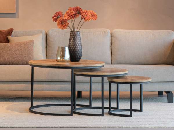 RT Design Monterado salontafel (set van 3) - Materiaal