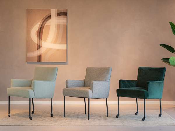 RT Design Trani eetkamerstoel (set van 3) - Materiaal