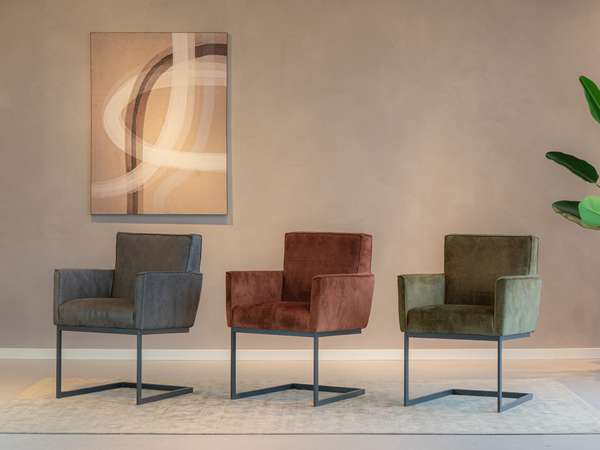 RT Design Pesara eetkamerstoel (set van 3) - Materiaal