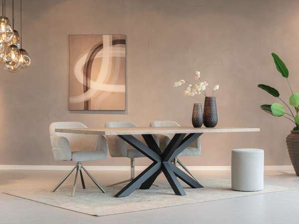 RT Design Le Mans eettafel - 240x100 - Materiaal