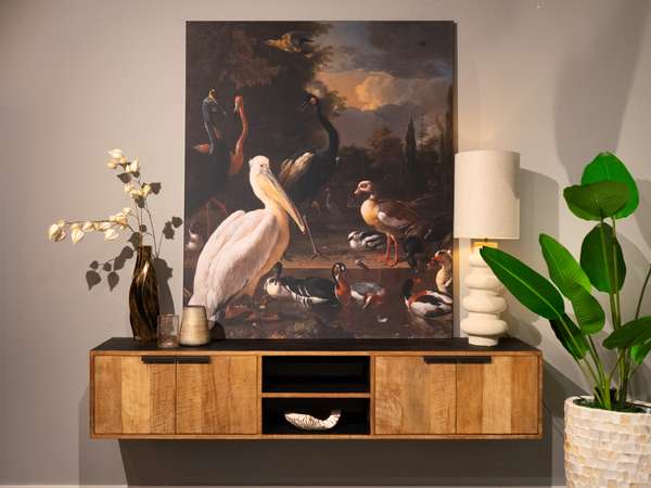 RT Design Floating Feather wanddecoratie - Materiaal