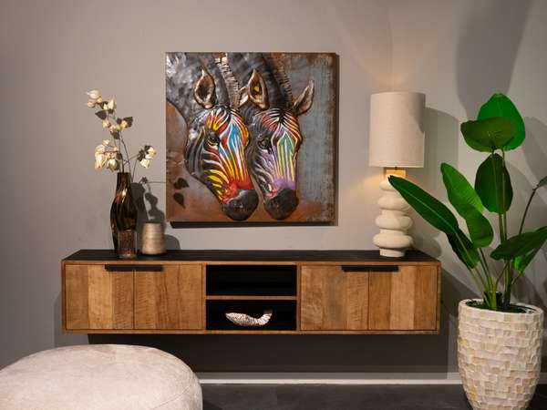 RT Design Zebras wanddecoratie - Materiaal