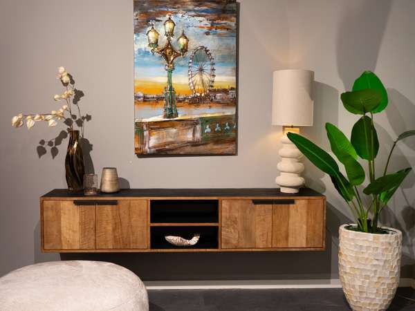 RT Design Walking in Londen wanddecoratie - Materiaal