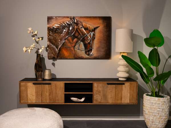 RT Design Horses wanddecoratie - Materiaal
