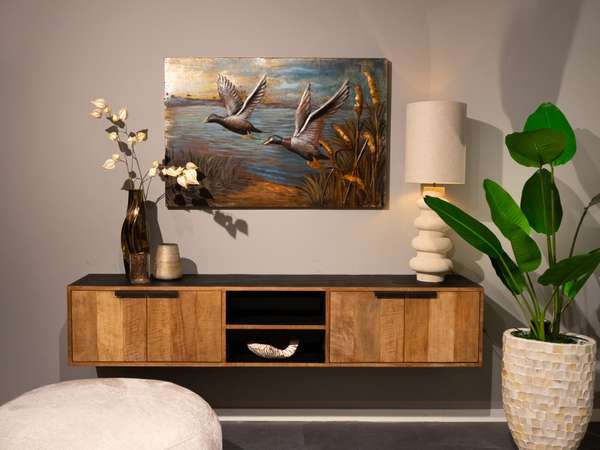 RT Design Flying Ducks wanddecoratie - Materiaal