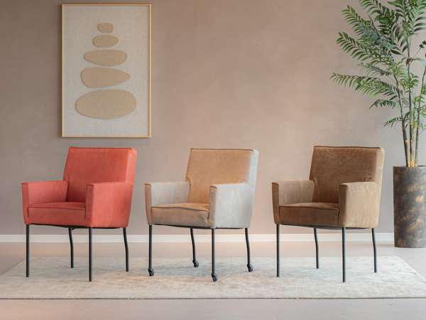 RT Design Gigondas eetkamerstoel (set van 3) - Materiaal
