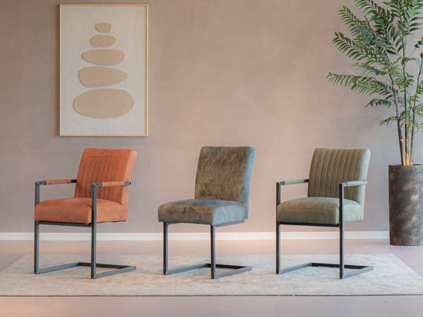 RT Design Valenzano eetkamerstoel (set van 3)  - Materiaal