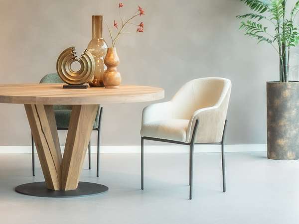 RT Design Azzuro eetkamerstoel - Materiaal