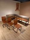 Bree's New World Solution eetbank met eetkamerstoel (set van 3) - Materiaal