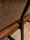 Bree's New World Solution eetbank met eetkamerstoel (set van 3) - Materiaal