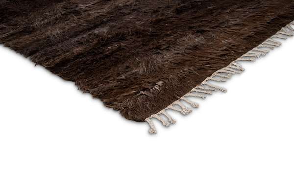 Brinker Carpets Afghano Brown vloerkleed - 170x230 - Materiaal