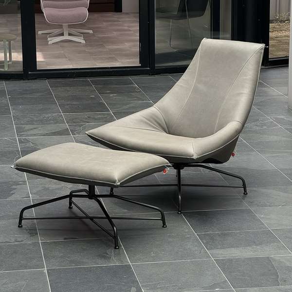Jess Design Beal fauteuil met poef - Materiaal