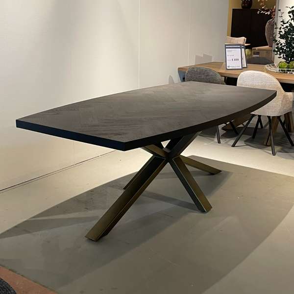 Henders & Hazel Metaluxe eettafel - 210x110 - Materiaal