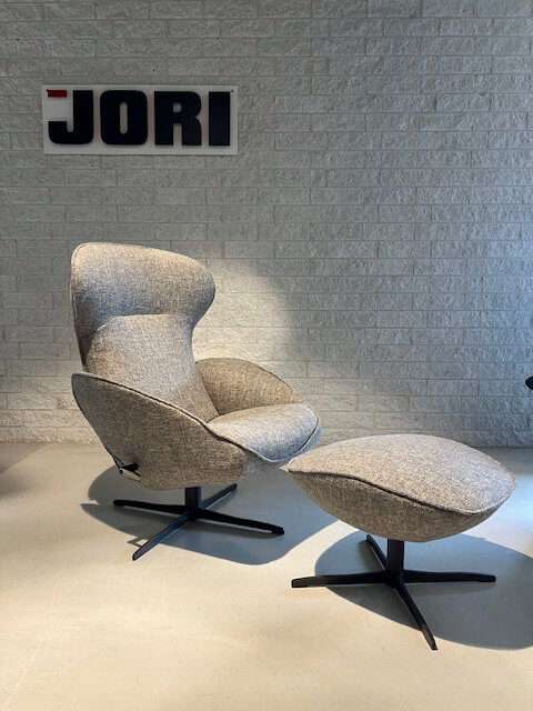 Jori Daydreamer relaxfauteuil met poef - Materiaal