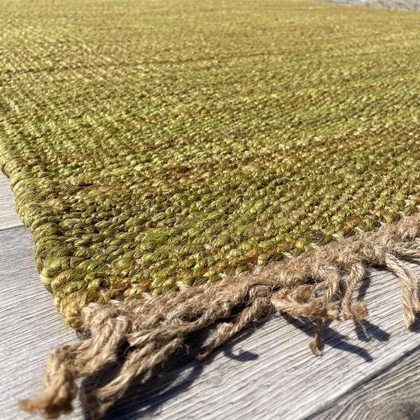 Brinker Carpets Festival Jute Slam Green - 200x290cm vloerkleed - Materiaal
