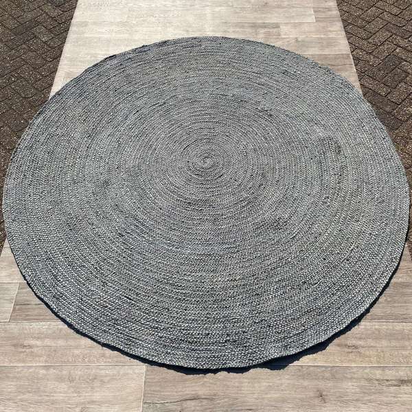 Brinker Carpets Jute Circle vloerkleed - Ø240 - Materiaal