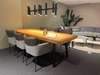 bert plantagie Mount eettafel - 240x100 met Lilac eetkamerstoel (set van 6) - Materiaal