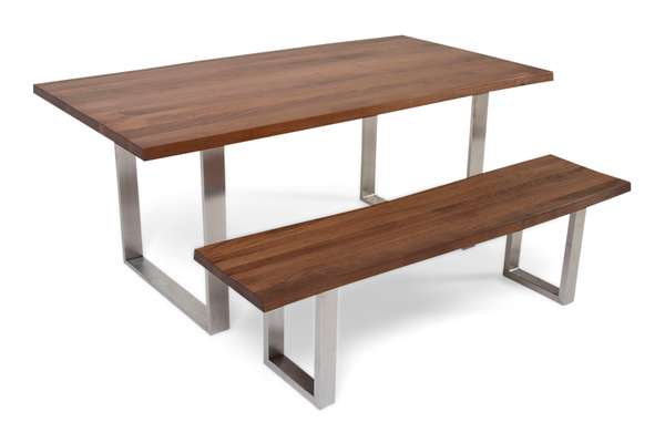 Seuren Treble 2.0 eettafel - 180x90 met eetbank - Materiaal
