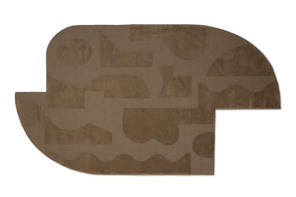 Brink & Campman Mural vloerkleed - 200x350 - Materiaal