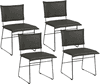 Jess Design Norman en set van 4 stuks eetkamerstoel - Materiaal