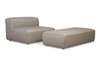 SITS Edda loveseat met poef - Materiaal