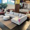 4x6sofa X3 hoekbank met poef - Zijaanzicht rechts