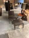 de Vorm Wood Me fauteuil met poef - Materiaal