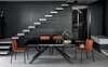 Bontempi Bridge eettafel - 160x90 uitschuifbaar - Materiaal
