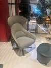 bert plantagie Avia fauteuil met poef - Materiaal