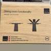 Skovby Eiken eettafel - Ø123 uitschuifbaar met eetkamerstoel (set van 4) - Materiaal