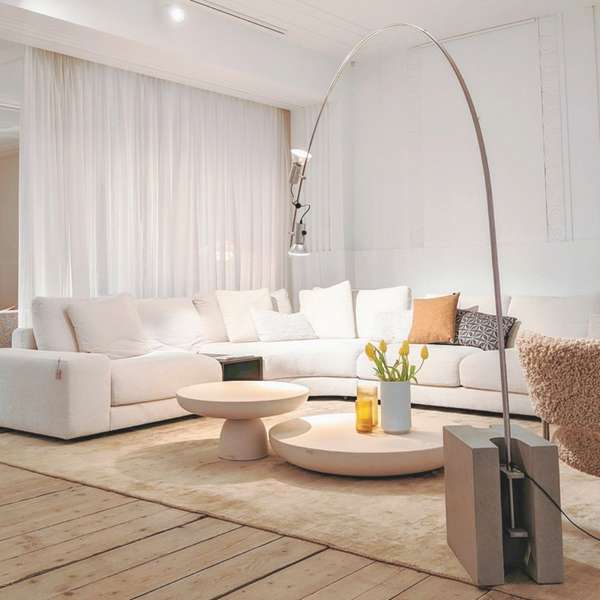 Axis71 CG71 Arco staande lamp - Materiaal
