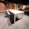 Bert Plantagie Basik eettafel - 180x100 uitschuifbaar - Boven aanzicht