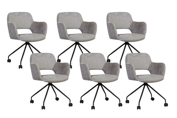 DMO Collection Jolly eetkamerstoel (set van 6) - Materiaal