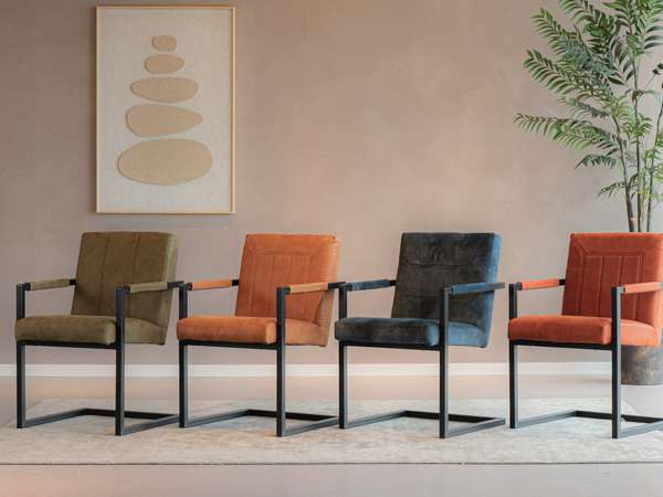 RT Design Rea eetkamerstoel (set van 4) - Materiaal