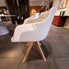 MDF Italia Flow Slim eetkamerstoel (set van 4) - Vooraanzicht
