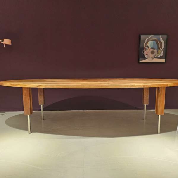 Pilat & Pilat Jelle Ovaal eettafel - 300x120 - Showroom