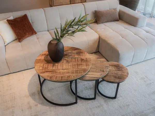 RT Design Monterado salontafel (set van 3) - Zijaanzicht links