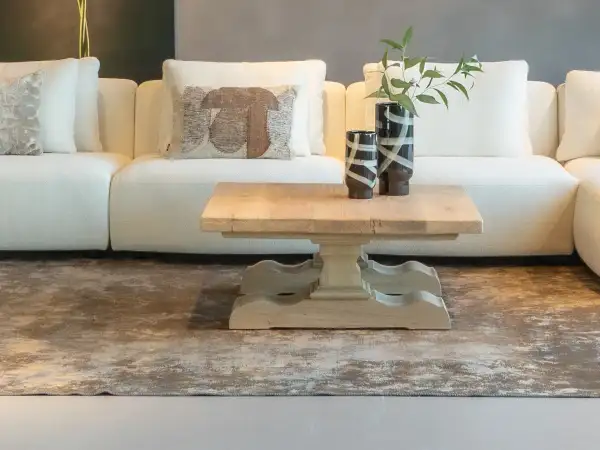 RT Design Tressot salontafel - 100x100 - Vooraanzicht