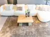 RT Design Tressot salontafel - 100x100 - Zijaanzicht links